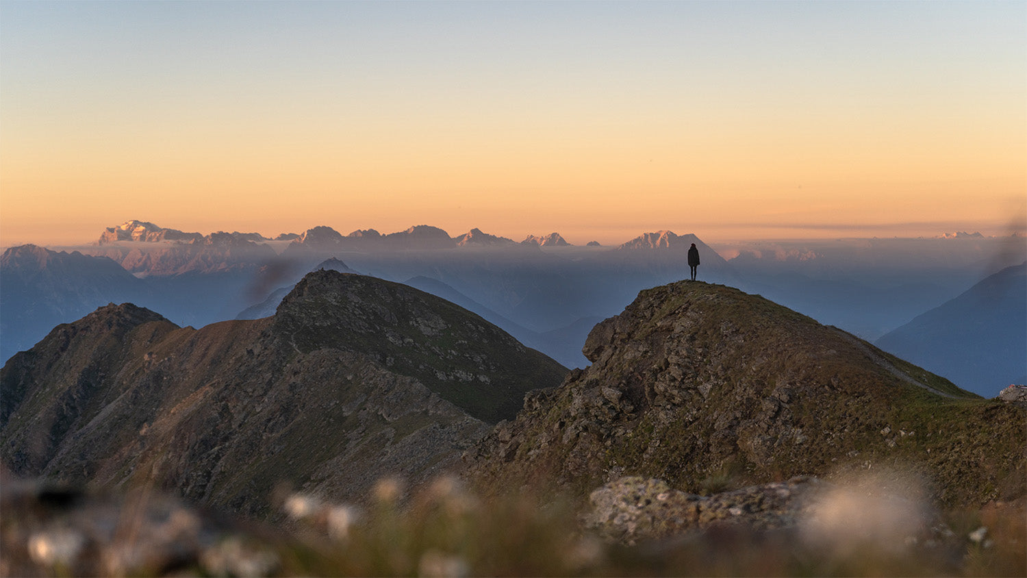 Berg Sonnenaufgang