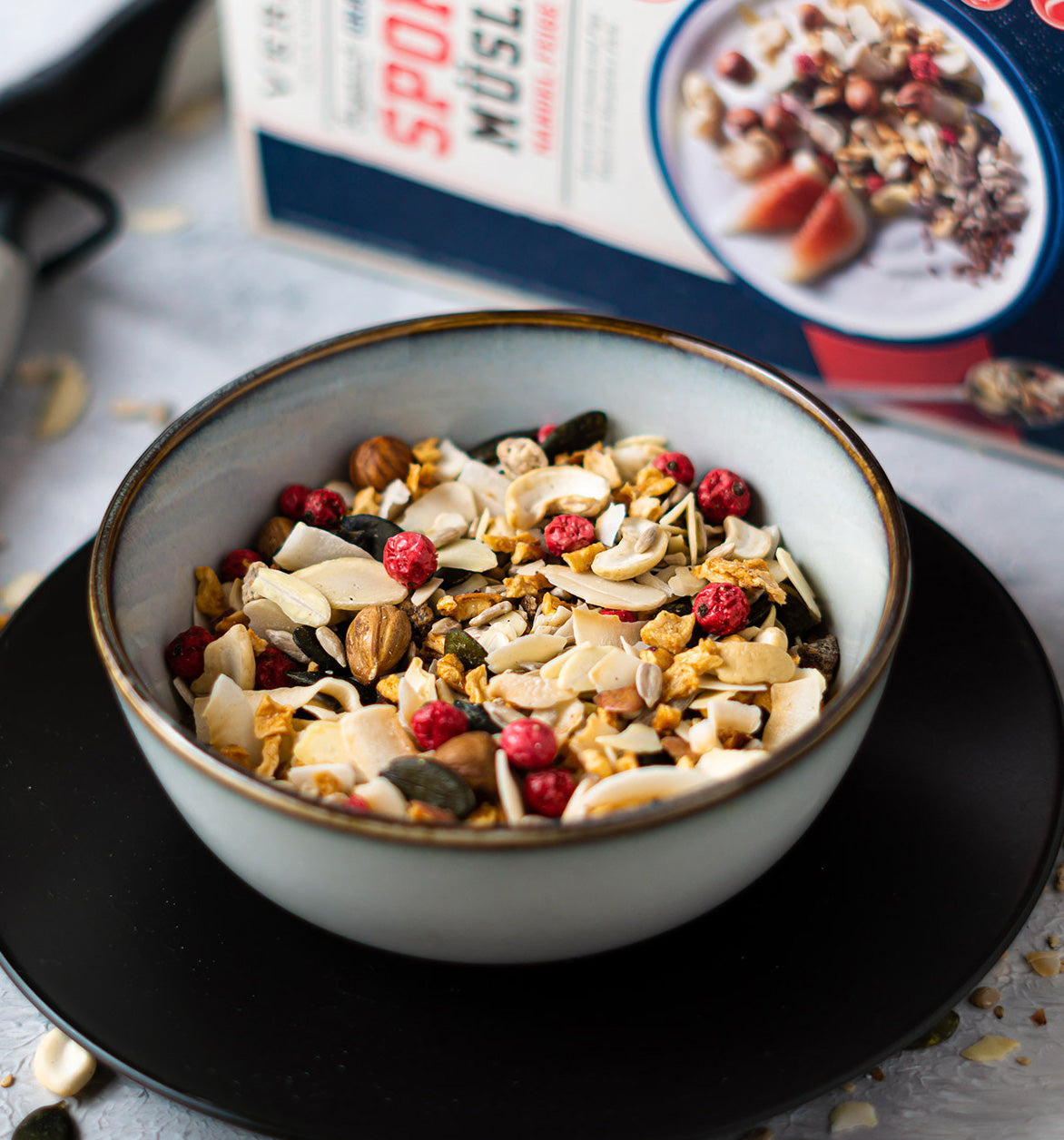 Protein Porridge, Granola und Müsli